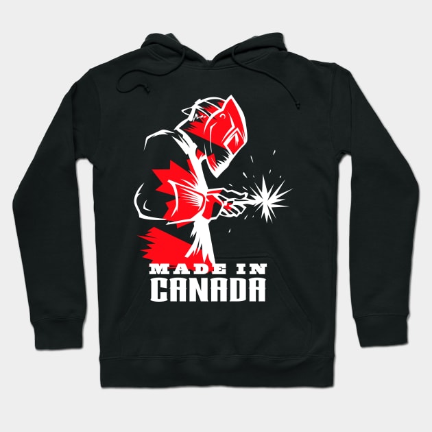 Made In Canada Hoodie by WeirdedBeardo